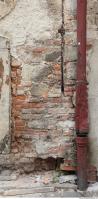 Photo Texture of Damaged Wall Brick 0004